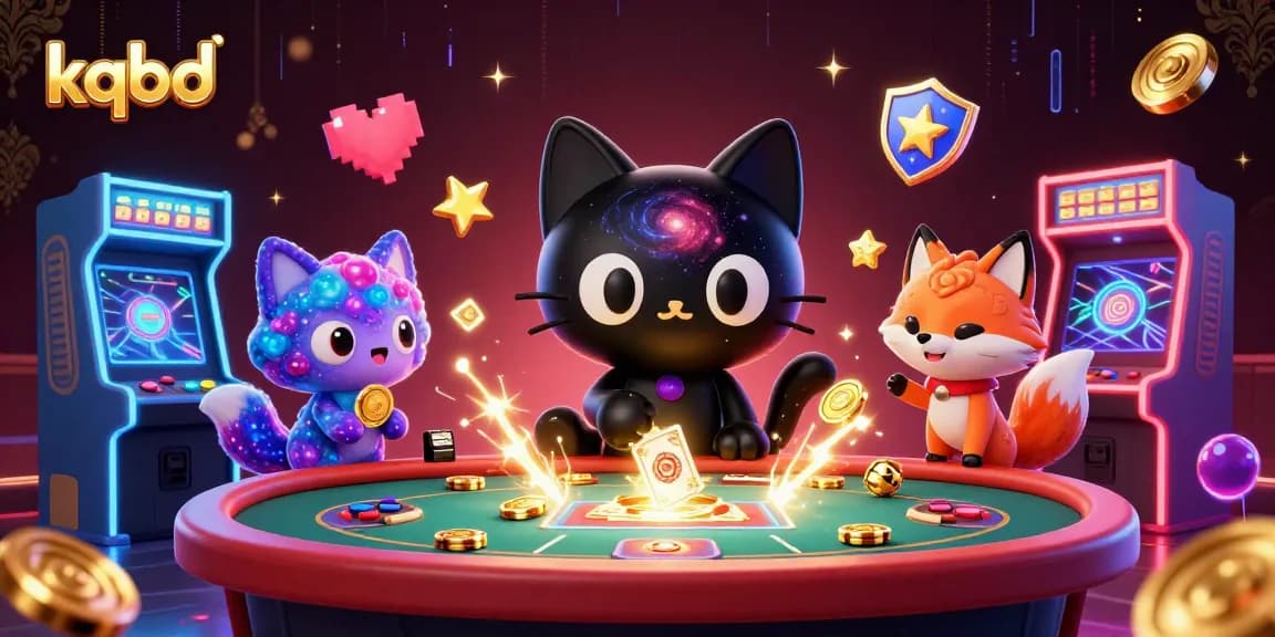 Betters engage with real-time kqbd results, guided by an animated black hole cat pulling golden chips.