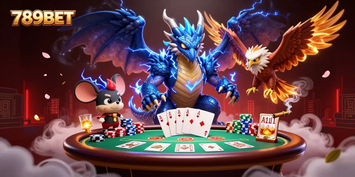Join the thrilling action at 789BET with powerful dragons and poker excitement.