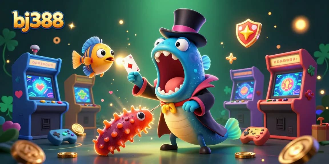 Experience thrilling wins with bj388's vibrant casino magic and colorful game elements.
