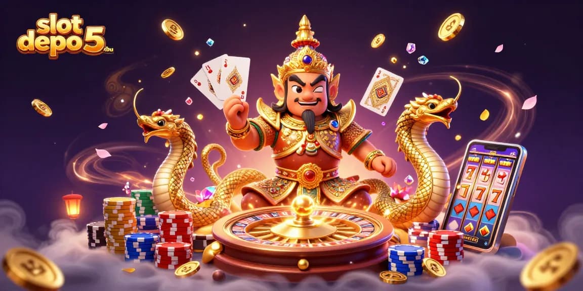 Maximize your winning chances at slot depo 5 ribu with colorful gaming elements and exciting action.