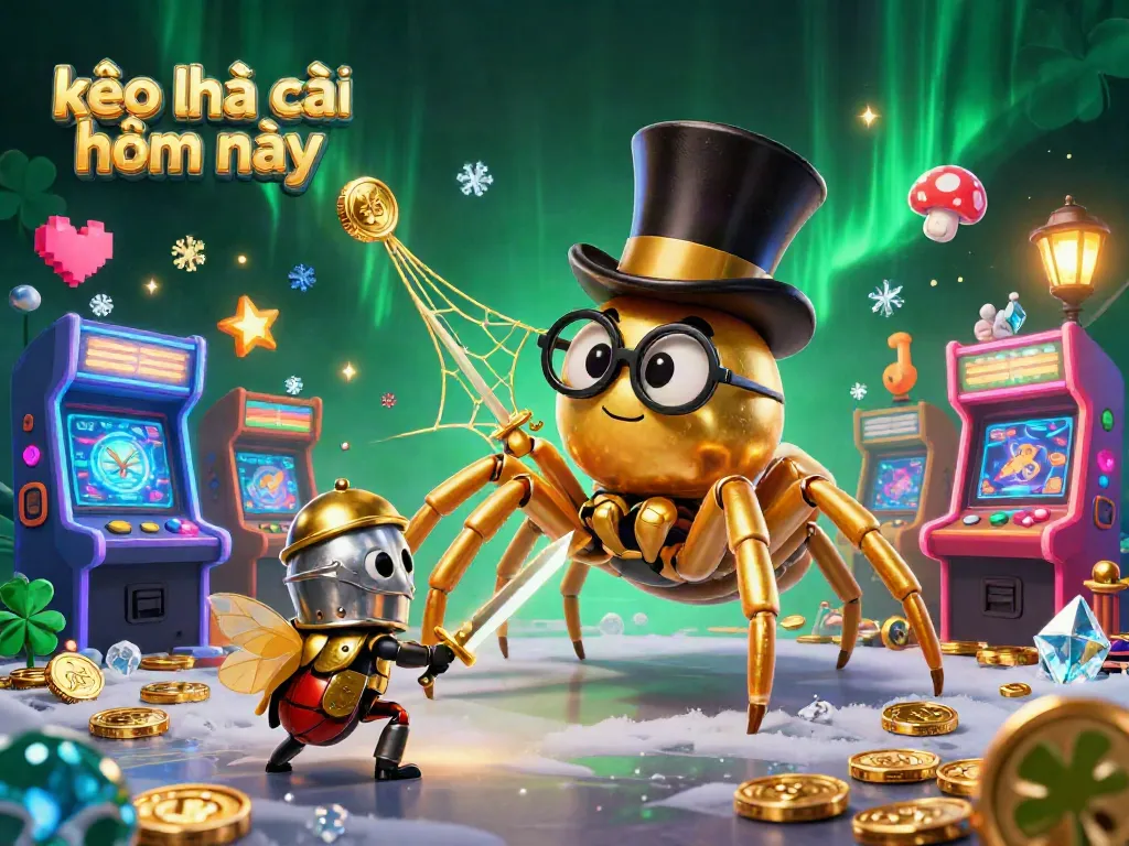 Experience kèo nhà cái hôm nay with lively characters in a vibrant casino scene.