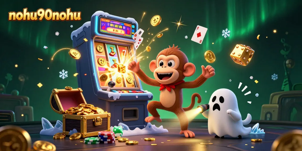 Catch the excitement at nohu90nohu as the mischievous monkey juggles golden casino treasures!