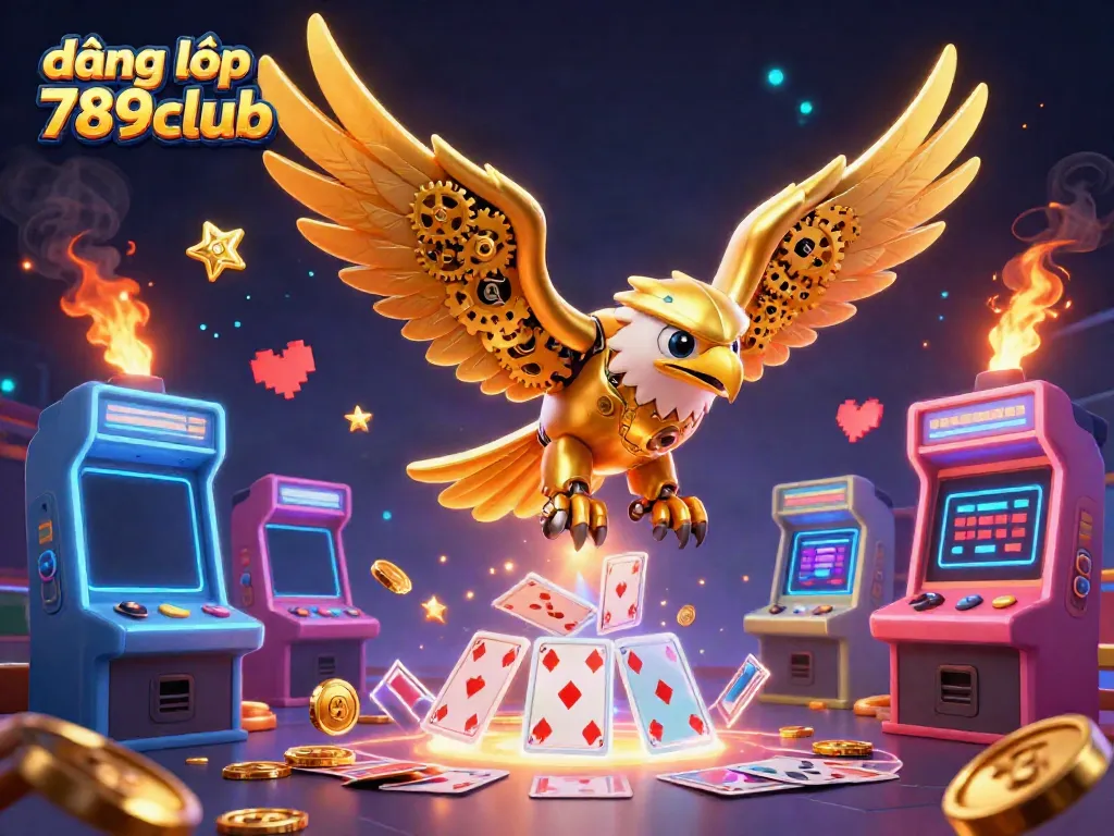 Engage with the gaming experience through đăng nhập 789club, featured in a dazzling 3D scene.