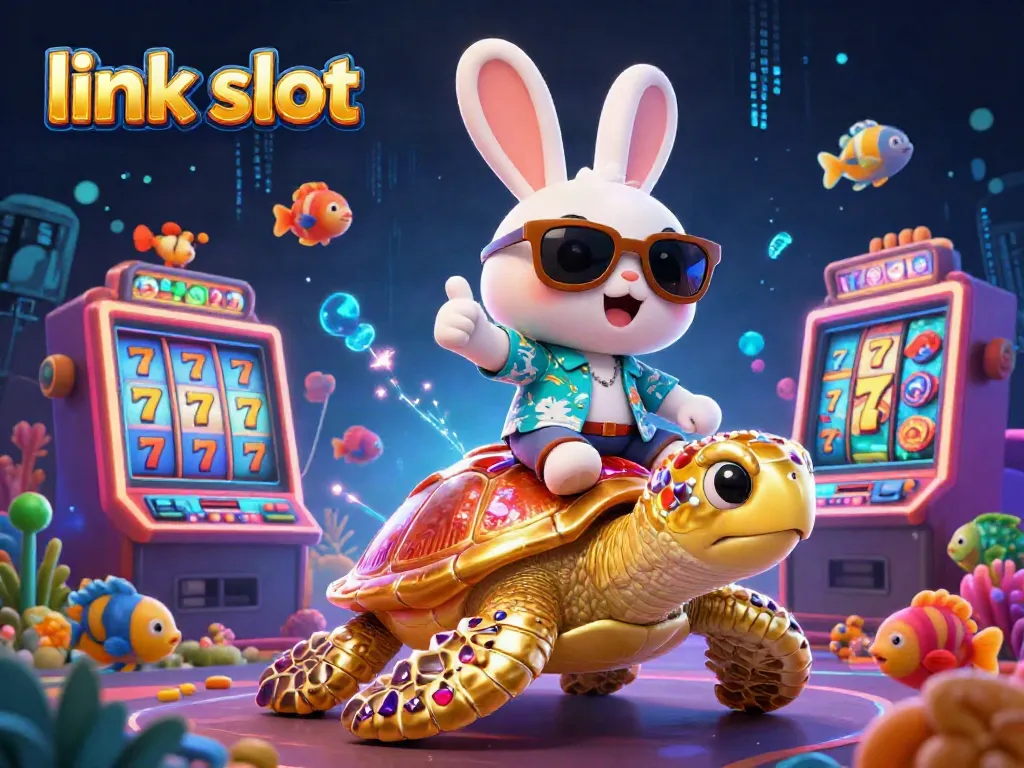 Play exciting games at link slot with a fun cartoon character scene showcasing joy and entertainment in slots.