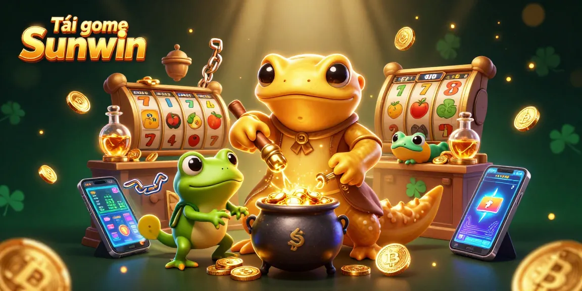 Tải game Sunwin now featuring vibrant 3D characters and casino elements bringing excitement and energy to online gaming.
