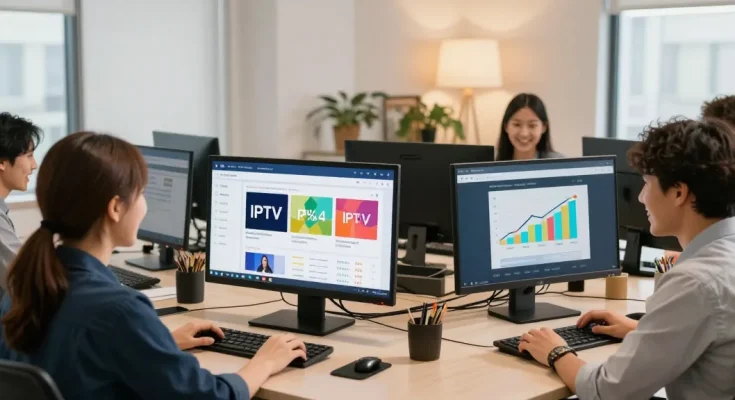 IPTV subscription service by trusted local provider, professional support team ensuring quality service.