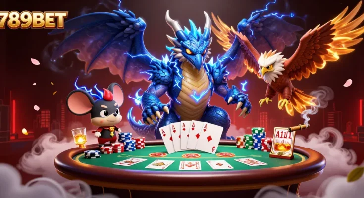 Join the thrilling action at 789BET with powerful dragons and poker excitement.